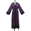  Muslim Burka Kaftan Morocco Thobe Bat Sleeve Caftan Abaya Modest Dubai Turkish Kimono Islamic Clothing Arab 2022 Jalabiya Prayer Women Maxi Dress Open Abaya