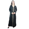  Islamic Clothing Arab Thobe Kaftan Jilbab Dubai Bat Sleeve Turkish 2022 Jalabiya Caftan Modest Burka Kimono Abaya Muslim Prayer Women Maxi Dress Open Abaya