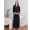  Open Abaya Arab Modest Morocco Kaftan Bat Sleeve Kimono 2022 Muslim Islamic Clothing Dubai Turkish Robe Caftan Jalabiya Burka Prayer Women Maxi Dress Open Abaya