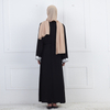  2022 Bat Sleeve Abaya Burka Kaftan Kimono Jalabiya Muslim Dubai Islamic Clothing Modest Turkish Arab Thobe Caftan Morocco Prayer Women Maxi Dress Open Abaya