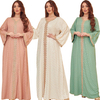 women abaya muslim dress open abaya Muslim dress kimono
