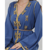 Modest Cardigan Long Sleeve Islamic Dubai Maxi Dresses Muslim Clothing Robe Asia Women's Abaya