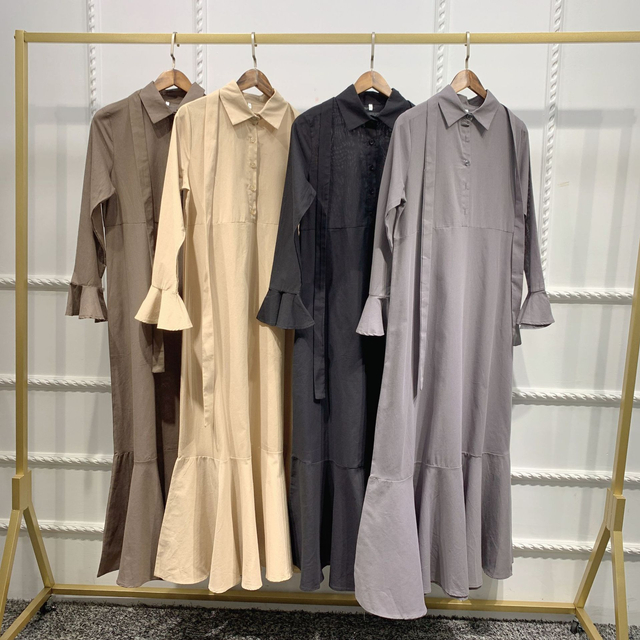 2022 Eid Women Dubai Ladies Manufacture Modest Designer Muslim Plus Size Maxi Dresses Islamic Abaya