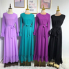 Plus Size Modest Dubai Gowns New Muslim Maxi Dresses Casual Ladies Designer Islamic Abaya