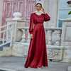 Manufacture Modest Designer 2022 Pray Dresses Women Dubai Ladies Muslim Maxi Dresses Islamic Abaya