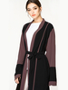 Amazon AliExpress Hot Sale Plus Size Women's Fashion Stitching Mulism Abaya Cardigan