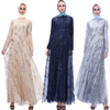 New Sequined Fairy Skirts, Long Skirts, Fashionable Muslim Women's Dresses in Stock, Cross-border
