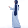 Fashion Ethnic Fake Two-piece Lace Dress Ins Trumpet Sleeve Long Skirt Islamic Female Cross-border Spot Delivery