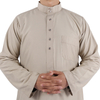 Middle East Wholesale New Arabic Men's Robe Stand Collar Muslim Islamic Thobe