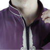Middle East Qatar Stand Collar Wholesale Islamic Arabic Men's Robe Muslim Thobe