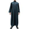 Wholesale Middle East Men's Arabic Islamic Qatar Nigeria Robe Muslim Thobe