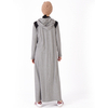 Modest Fashion Sportswear Robe Long Sleeve Islamic Loose Islamic Muslim Maxi Dresses Abaya