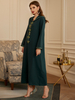 Hooded party Maxi Dresses New Dubai Modest Muslim Women Casual Islamic Clothing Abaya