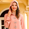 Moroccan Handmade New Dubai Casual Maxi Dresses Modest Muslim Women Islamic Clothing Abaya