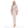 Girls New Modest Fashion Fancy Kimono Muslim Dubai Maxi Dresses Elegant Arabic Islamic Abaya