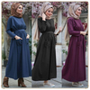 2022 Islamic Modern Modest Fashion Arabic Maxi Dresses Muslim Abaya