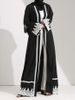 Modest Fashion Cardigan Indian Modern Arabic Islam Maxi Dresses Muslim Abaya
