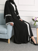 New Modest Fashion Elegant Arabic Muslim Dubai Maxi Dresses Islamic Abaya