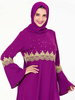  Burka Hijabi Borka Modest Turkish Cotton Vetements Musulmane Turkish Burqa Dubai Kaftan Fashion Fabric Islamic Clothing Women Femme Muslim Dresses Maxi Dress Abaya