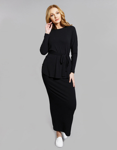 Modest Middle East Muslim New Design Dubai Wholesale Fashion Lady Dress Skirt