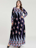  Islamic Clothing Musulmane Kaftan Fashion Women Turkish Hijabi Borka Modest Dubai Fabric Burqa Femme Turkish Muslim Dresses Vetements Burka Cotton Maxi Dress Abaya