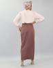 Dubai Wholesale Fashion Muslim Modest Middle East New Design Lady Sheath Dress Skirt