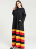 Vetements Kaftan Fashion Turkish Dubai Musulmane Femme Islamic Clothing Fabric Modest Borka Burka Turkish Burqa Women Cotton Hijabi Muslim Dresses Maxi Dress Abaya
