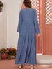  Modest Vetement Femme Prayer Clothes Women Borka Embroidery Vêtements Turkish Kebaya Maleisie Islamic Clothing Robe Femme Musulman Dubai Maxi Dress Open Abaya