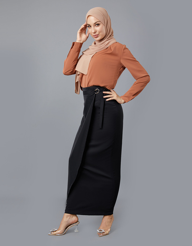Wholesale Dubai Fashion New Design Modest Lady Muslim Middle East Sheath Dress Skirt