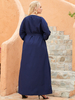  Robe Femme Musulman Dubai Vetement Femme Turkish Kimono Kebaya Maleisie Islamic Clothing Modest Women Maxi Dress Open Abaya