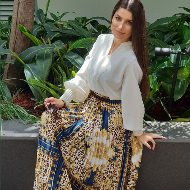 Wholesale Modest Lady Middle East Dubai Fashion New Design Muslim Sheath Dress Skirt