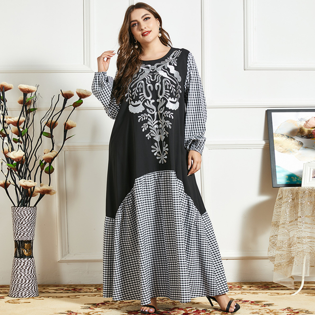  Modern Modest 2022 Thobe Islamic Clothing Prayer Muslim Dubai Kimono Jilbab Women Jalabiya Kaftan Arabic Burka Caftan Maxi Dress Abaya