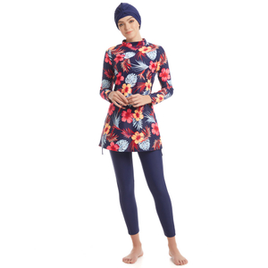Plus Size Swimwear Muslim Modest Women's Islamic Wholesale Lady Fashion Burkini