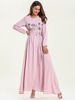  Arabic Islamic Clothing Dubai Thobe Prayer Modest Kaftan Burka Muslim Jalabiya 2022 Modern Jilbab Plus Size Burqa Women Maxi Dress Abaya