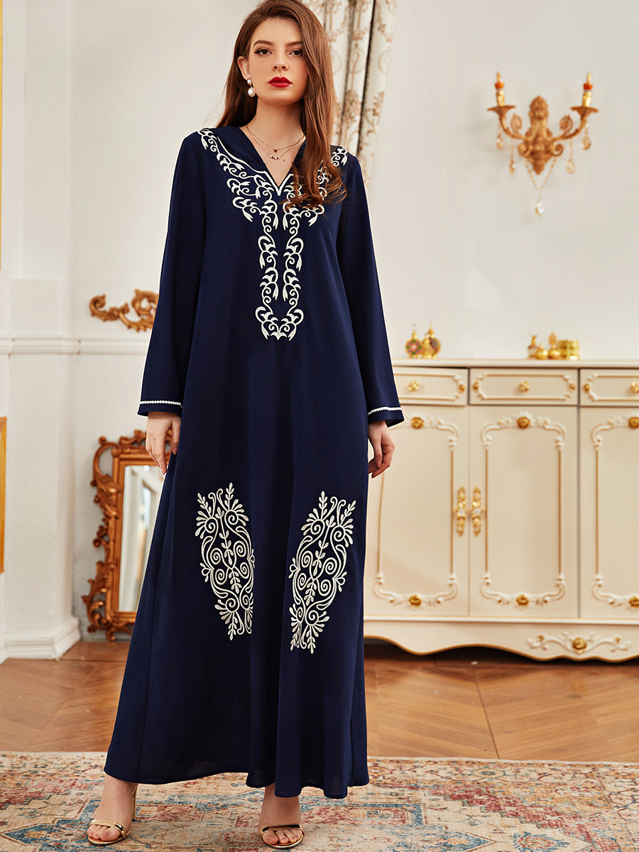  Islamic Clothing Burqa Dubai Prayer Thobe Arabic Modern Kaftan Women Jilbab Burka Modest 2022 Plus Size Jalabiya Muslim Maxi Dress Abaya