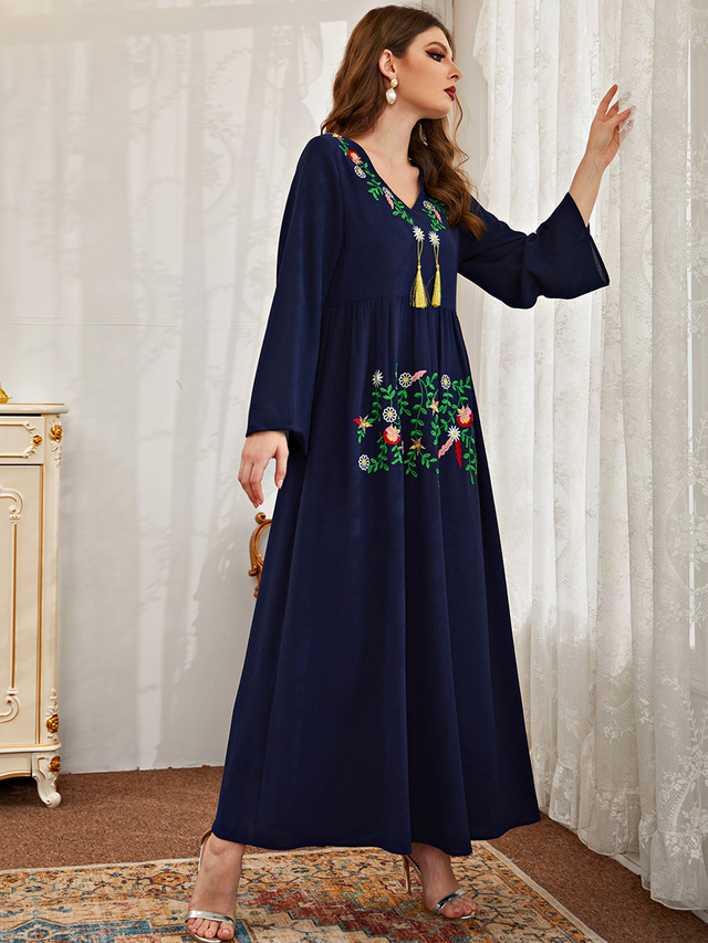 2022 Burka Women Jilbab Muslim Jalabiya Dubai Arabic Modest Thobe Burqa Modern Islamic Clothing Plus Size Kaftan Prayer Maxi Dress Abaya