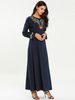  Jilbab Burka Dubai Plus Size Muslim Kaftan Burqa Modest 2022 Printing Jalabiya Thobe Modern Cotton Islamic Clothing Fashion Arabic Women Maxi Dress Abaya