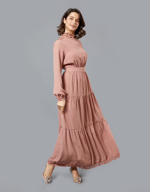 New Design Women Middle East Wholesale Islamic Dubai Muslim Robe Abaya