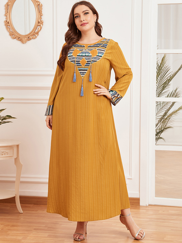  Women Modern Arabic Burka Jalabiya Islamic Clothing Jilbab 2022 Thobe Prayer Kaftan Dubai Modest Muslim Plus Size Burqa Maxi Dress Abaya