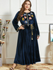  Kaftan Jalabiya Burqa Jilbab Arabic Modest Muslim 2022 Lady Islamic Clothing Thobe Dubai Women Modern Plus Size Fashion Burka Maxi Dress Abaya