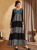  Jalabiya Kaftan Arabic Burka Prayer Dubai Modern Burqa Thobe Plus Size 2022 Jilbab Islamic Clothing Modest Muslim Women Maxi Dress Abaya