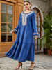  Kaftan Jalabiya Muslim Modern Prayer Burqa Arabic Dubai Jilbab Plus Size Thobe Modest 2022 Women Burka Islamic Clothing Maxi Dress Abaya