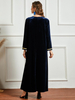  Burka Jilbab Burqa 2022 Kaftan Muslim Islamic Clothing Modest Thobe Cotton Plus Size Arabic Dubai Modern Women Fashion Jalabiya Printing Maxi Dress Abaya