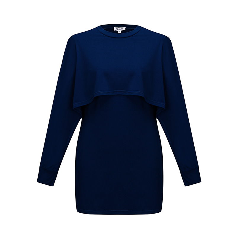 Modern Modest 2022 Malaysia Women Islamic Casual New Arabic Design Dubai Shirt