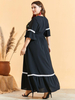  Prayer Clothes Turkish Robe Femme Musulman Dubai Embroidery Modest Borka Women Vetement Femme Vêtements Islamic Clothing Kebaya Maleisie Maxi Dress Abaya