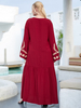  Islamic Clothing Prayer Clothes Kebaya Maleisie Borka Dubai Turkish Women Robe Femme Musulman Modest Vêtements Embroidery Vetement Femme Maxi Dress Abaya