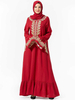  Vêtements Turkish Prayer Clothes Dubai Modest Women Vetement Femme Robe Femme Musulman Embroidery Islamic Clothing Borka Kebaya Maleisie Maxi Dress Abaya