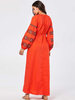  Modest Robe Femme Musulman Islamic Clothing Borka Turkish Prayer Clothes Women Vetement Femme Embroidery Kebaya Maleisie Dubai Vêtements Maxi Dress Abaya