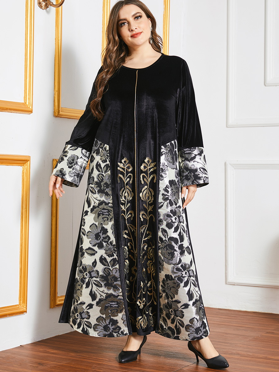  Kebaya Maleisie Turkish Embroidery Modest Vêtements Robe Femme Musulman Islamic Clothing Borka Dubai Women Vetement Femme Prayer Clothes Maxi Dress Abaya