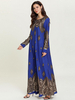  Women Robe Femme Musulman Embroidery Islamic Clothing Modest Turkish Prayer Clothes Borka Dubai Kebaya Maleisie Vetement Femme Vêtements Maxi Dress Abaya